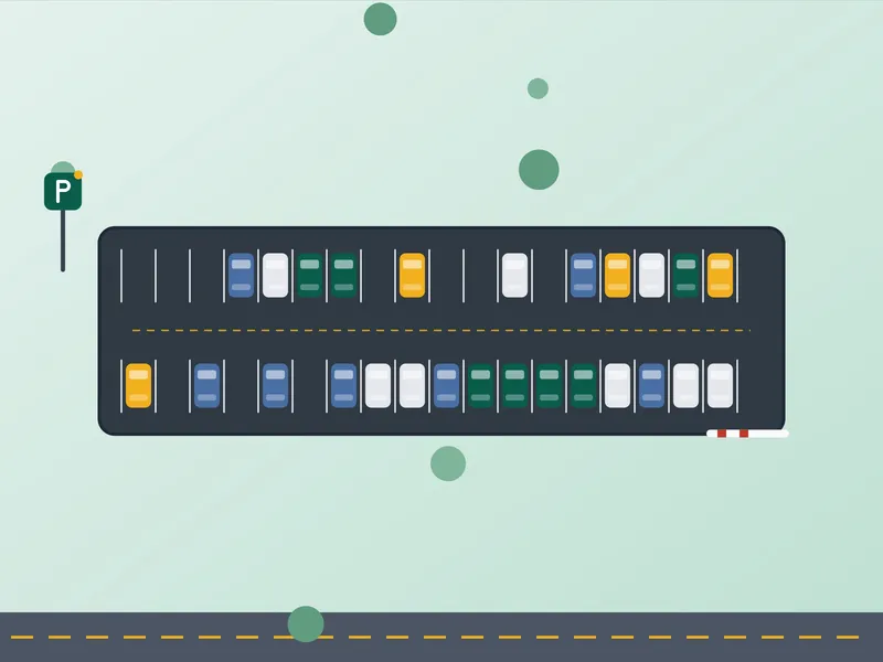 開場後：4 席月租車位與智慧車柱